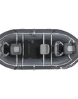 NRS 129 Slip Stream Boat Package by NRS with three seats and aluminum frame for fly fishing at Freestone Fly Shop