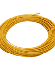 Rio Avid Trout Gold w/Slick Cast fly line in golden yellow for freshwater fly fishing by Farbank Pros
