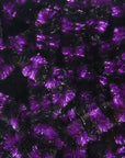 Small Varigated Chenille by Hareline Dubbin, Inc with vibrant purple fibers for fly tying at Freestone Fly Shop