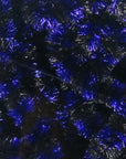 Small Varigated Chenille by Hareline Dubbin, Inc with deep blue and black fibers for fly tying at Freestone Fly Shop