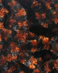 Small Varigated Chenille by Hareline Dubbin, Inc with rich orange and black fibers for fly tying at Freestone Fly Shop