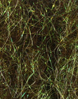 Hare's Ice Dub fibers in iridescent olive tones with fine shimmer for detailed fly tying at Freestone Fly Shop