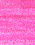 Ultra Chenille in bright pink with a velvety nylon core by Hareline Dubbin, Inc for fly tying at Freestone Fly Shop