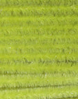 Ultra Chenille in bright chartreuse with velvety texture and nylon core by Hareline Dubbin, Inc for fly tying at Freestone Fly Shop