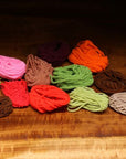 Ultra Chenille bundles in assorted hues with a soft nylon core by Hareline Dubbin, Inc for fly tying at Freestone Fly Shop
