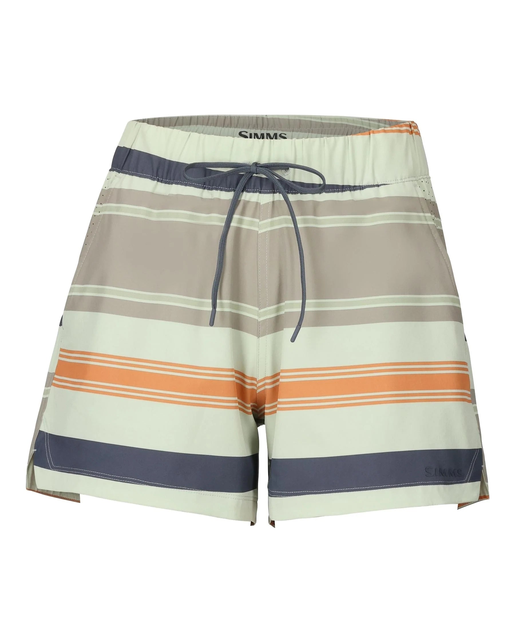 Simms Women's Seamount Short - Aspen Stripe by Simms Fishing Products lightweight, quick-drying shorts for warm weather fishing apparel