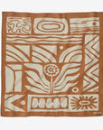 Patagonia Bandana in organic cotton with earthy geometric design, sustainable fishing apparel from Freestone Fly Shop