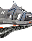 Korkers Swift Current Sandal w/Trail Trac Sole by Korkers, quick-drying with interchangeable traction for fly fishing and outdoor use