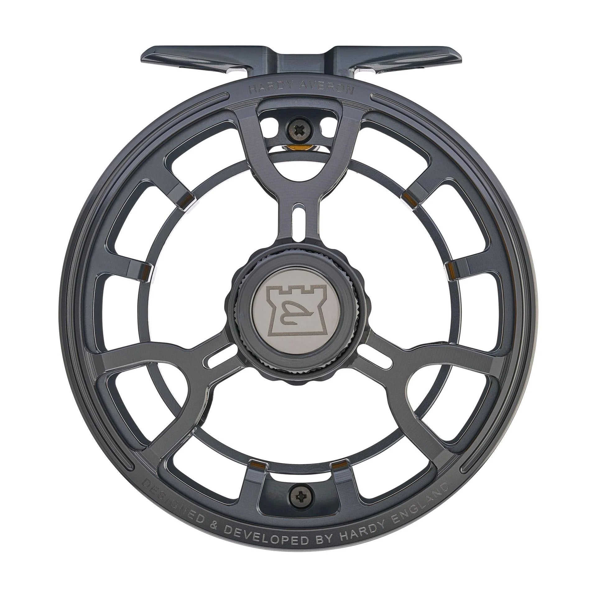 Hardy Averon Ti Fly Reel with precision engineering and lightweight design for premium fly fishing at Freestone Fly Shop