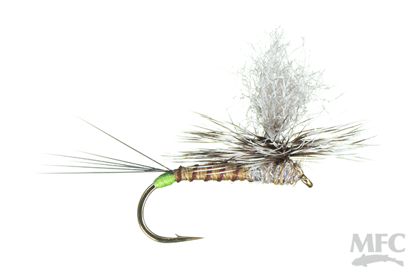MFC Hot Spot Para-Wulff - Hecuba by Montana Fly Company, distinctive mayfly pattern for fly fishing at Freestone Fly Shop