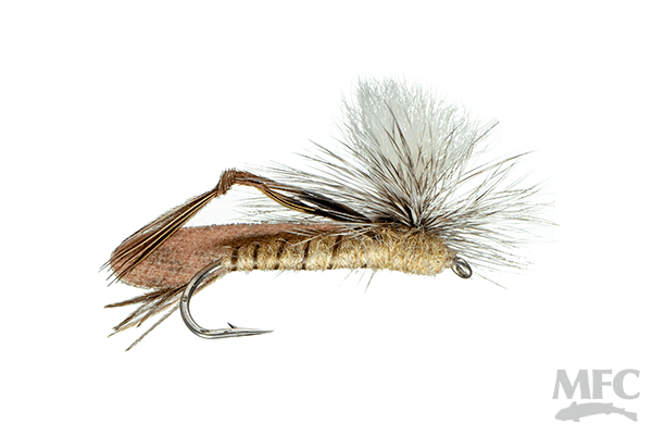 MFC Parachute Hopper - Tan (Calf Tail Post) by Montana Fly Company at Freestone Fly Shop for fly fishing