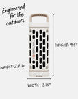 Turtle Box Ranger portable speaker by Turtlebox Audio showing compact size and outdoor-ready design with handle and vented grille