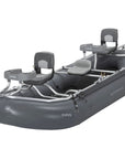 NRS 129 Slip Stream Boat Package by NRS with three seats and aluminum frame for guided fly fishing trips at Freestone Fly Shop