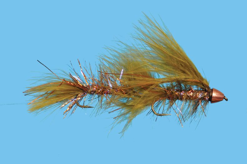 Solitude Flies - Rusty Trombone featuring copper bead head and intricate materials for fly fishing at Freestone Fly Shop