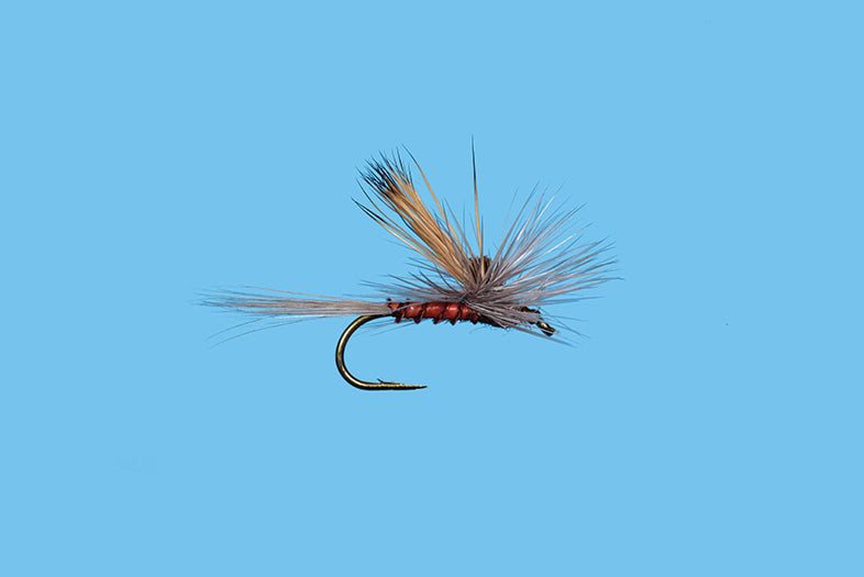 Solitude Flies - Tiltwing - Mahogany mayfly imitation tied with premium materials for fly fishing at Freestone Fly Shop