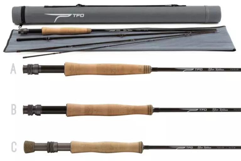 TFO Blue Ribbon Rod 4 Pc w/Case