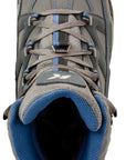 Korkers Bantam Lite Wading Boot with blue padded collar and durable lacing system for versatile fly fishing terrain at Freestone Fly Shop