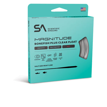 SA Magnitude Smooth Bonefish Plus 10' Clear Float Tip Fly Line