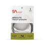 SA Absolute Trout Stealth Leader - Single Pack by Scientific Anglers, 9 ft 7X strength leader for fly fishing at Freestone Fly Shop