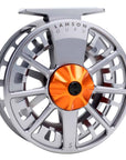 Waterworks Lamson Guru S fly reel with large arbor and durable USA-machined design at Freestone Fly Shop Montana