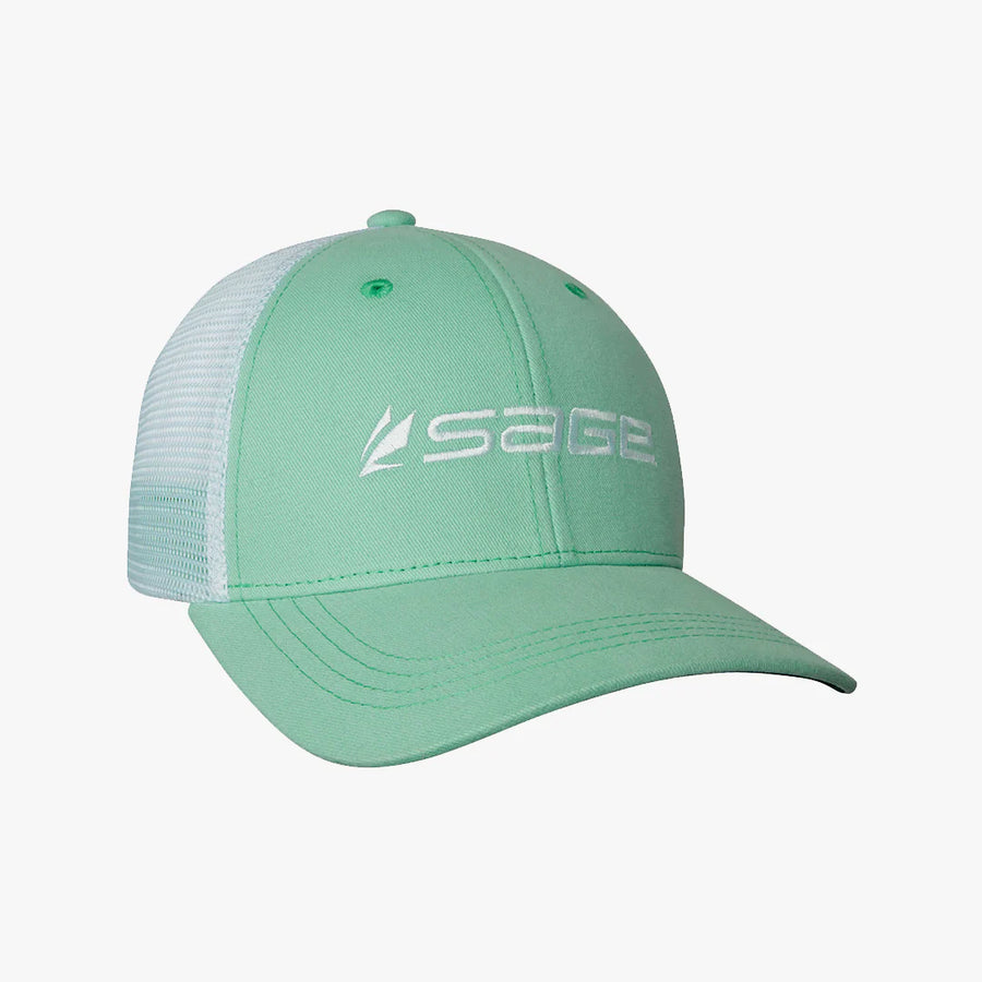 Sage Trucker Hat - Teal