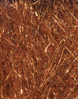 Ice Dub copper fibers with iridescent shimmer by Hareline Dubbin, Inc at Freestone Fly Shop for fly tying